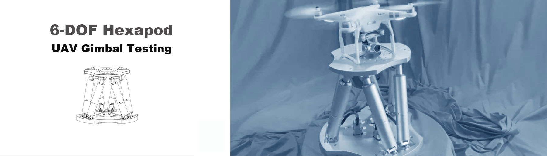 UAV gimbal test