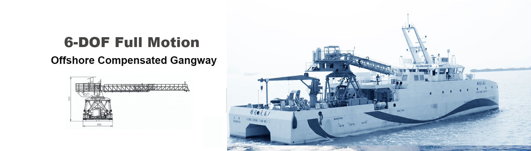offshore compensted gangway 